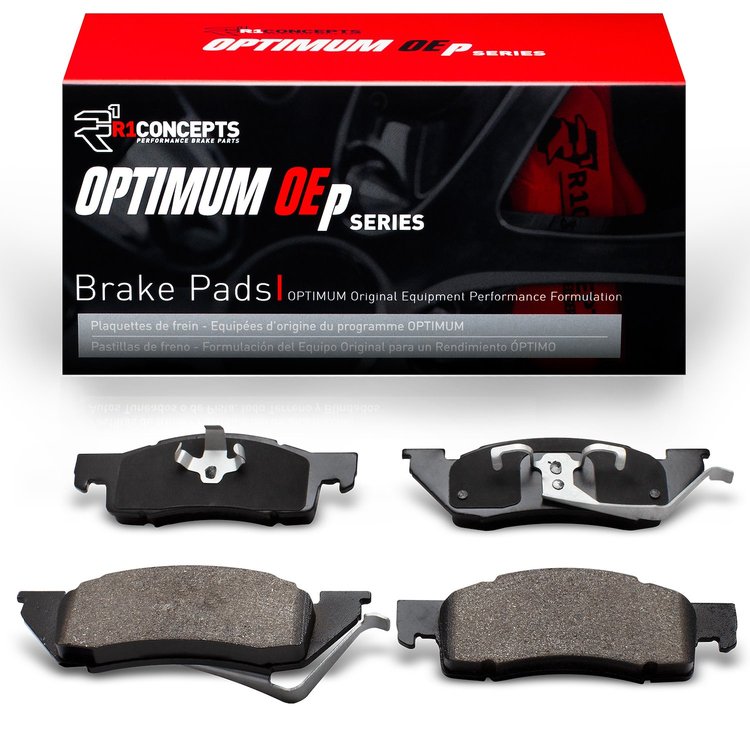 Optimum OE Brake Pads, 1987-1990 Mopar, Position: Front