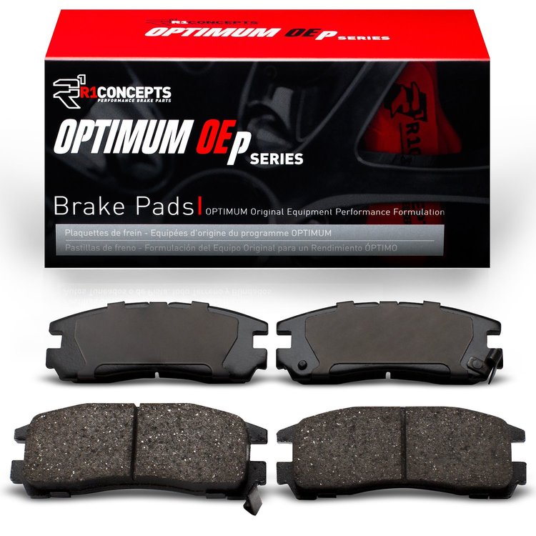Optimum OE Brake Pads, 1988-2012 Fits Multiple Makes/Models, Position: Rear