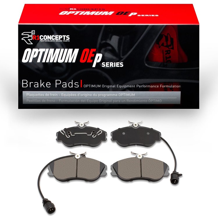 Optimum OE Brake Pads, 1990-1997 Audi/Porsche/Volkswagen, Position: Front