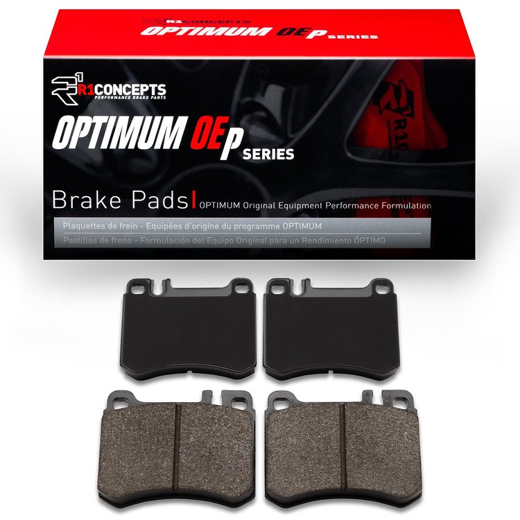 Optimum OE Brake Pads, 1986-1989 Mercedes-Benz, Position: Front