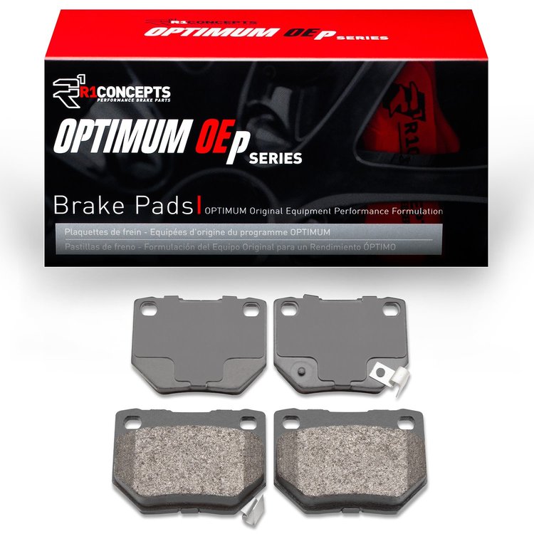 Optimum OE Brake Pads, 1989-1996 Infiniti/Nissan, Position: Rear
