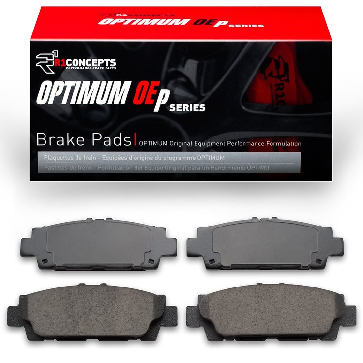 Optimum OE Brake Pads, 1990-1992 Lexus/Toyota/Scion, Position: Rear
