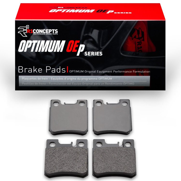 Optimum OE Brake Pads, 1987-2000 Fits Multiple Makes/Models, Position: Rear