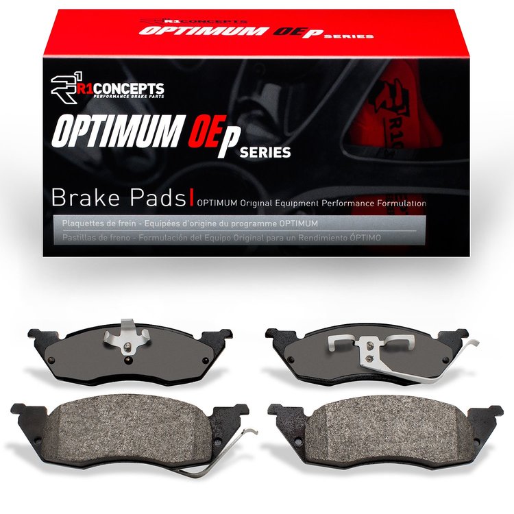 Optimum OE Brake Pads, 1991-1998 Mopar, Position: Front
