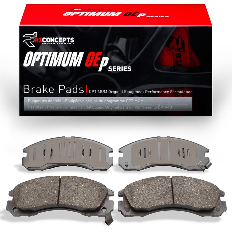 Optimum OE Brake Pads, Fits Select Fits Multiple Makes/Models, Position: Front