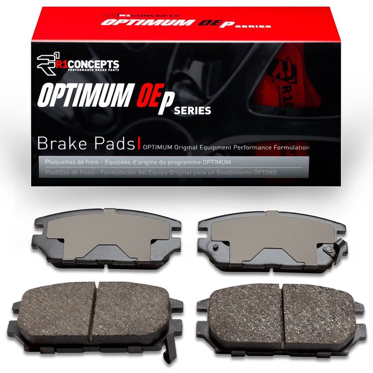 Optimum OE Brake Pads, 1991-2012 Fits Multiple Makes/Models, Position: Rear