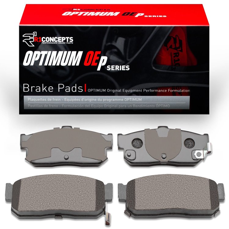 Optimum OE Brake Pads, 1991-2001 Infiniti/Nissan, Position: Rear