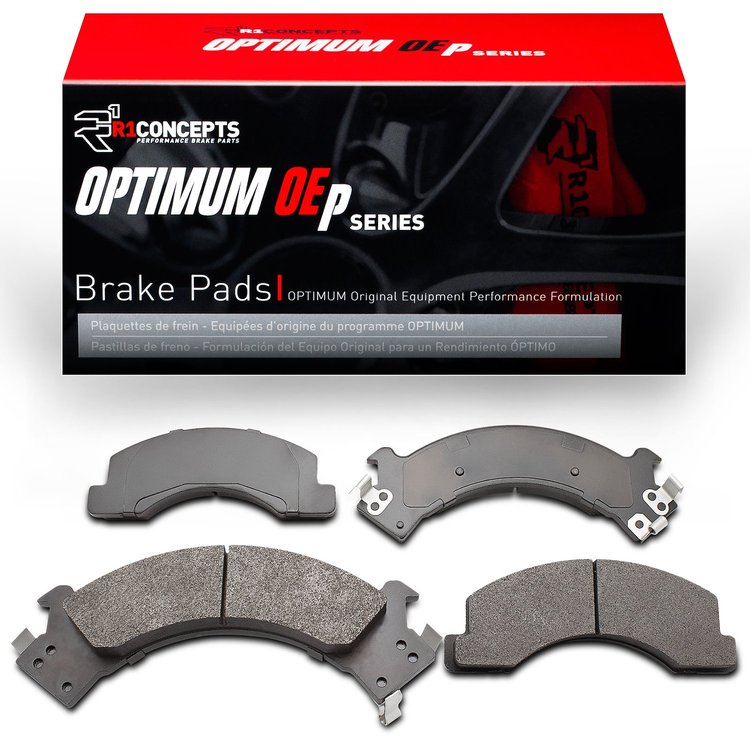Optimum OE Brake Pads, 1988-1997 GM, Position: Front