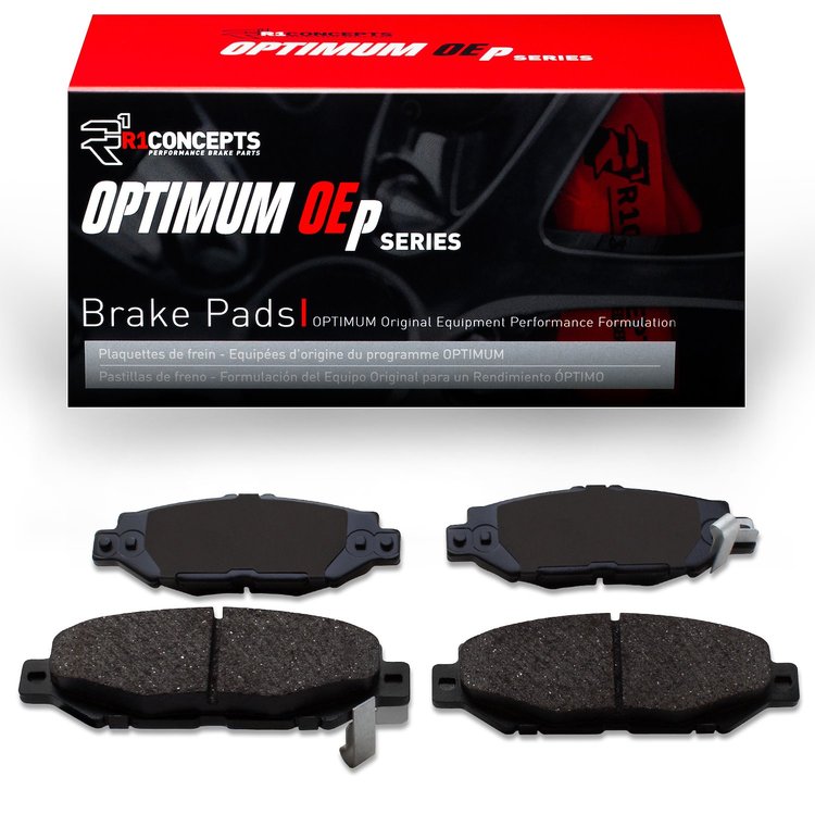 Optimum OE Brake Pads, 1992-2000 Lexus/Toyota/Scion, Position: Rear