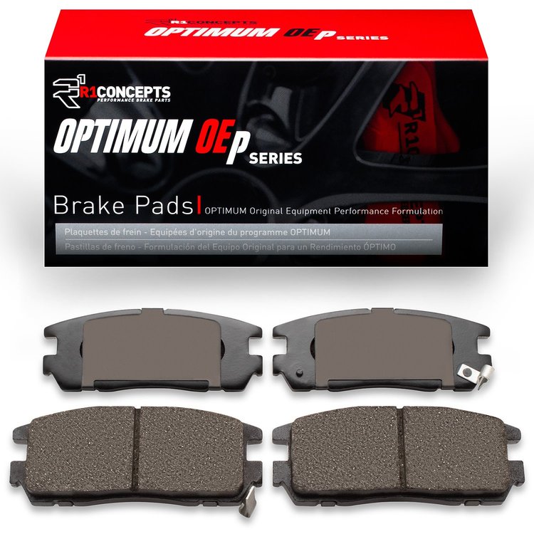 Optimum OE Brake Pads, 1992-2004 Fits Multiple Makes/Models, Position: Rear