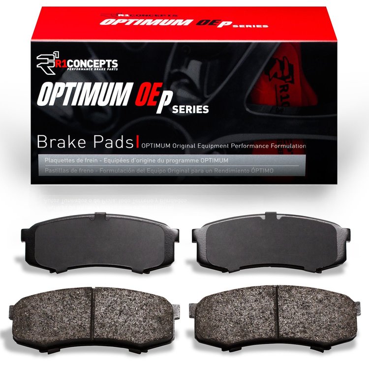 Optimum OE Brake Pads, Fits Select Fits Multiple Makes/Models, Position: Rear