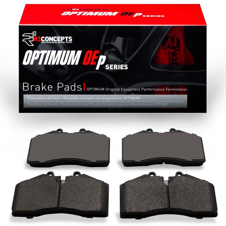 Optimum OE Brake Pads, 1986-1998 Audi/Porsche/Volkswagen, Position: Front & Rear