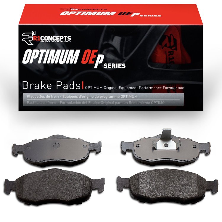 Optimum OE Brake Pads, 1995-2002 Ford/Lincoln/Mercury/Mazda, Position: Front