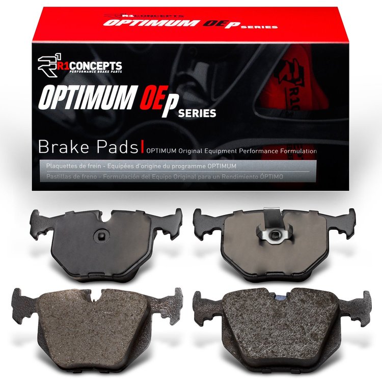 Optimum OE Brake Pads, 1991-2008 Fits Multiple Makes/Models, Position: Rear