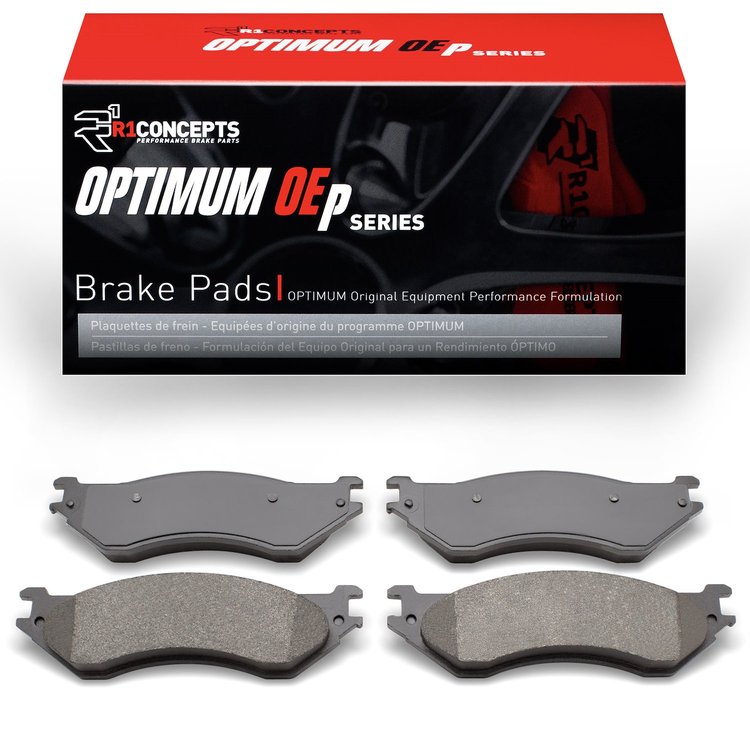 Optimum OE Brake Pads, 2000-2008 Mopar, Position: Front & Rear