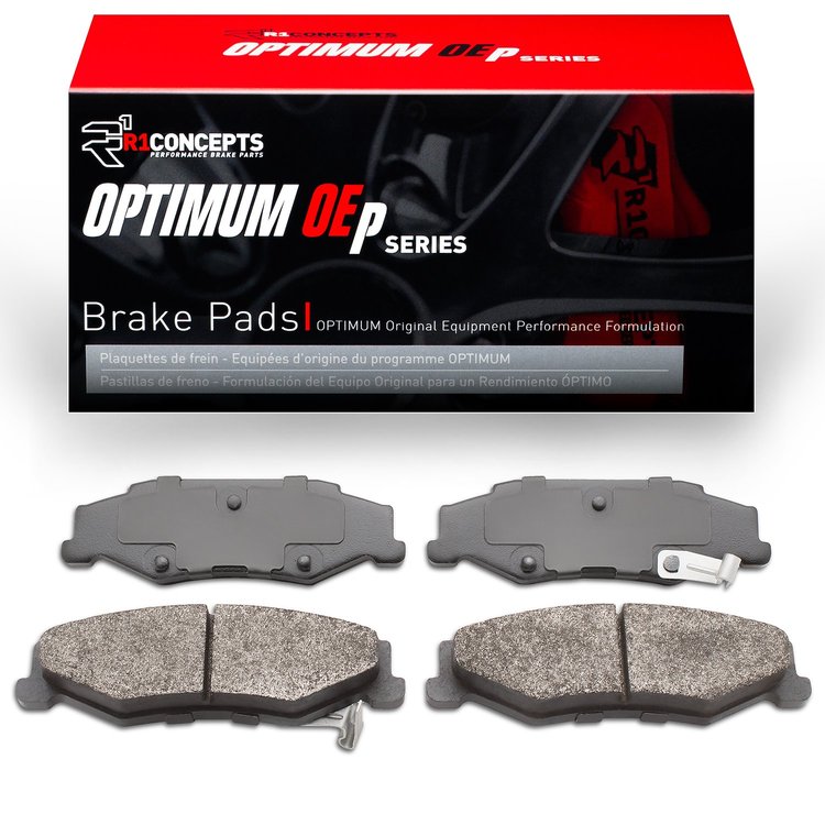 Optimum OE Brake Pads, 1997-2013 GM, Position: Rear