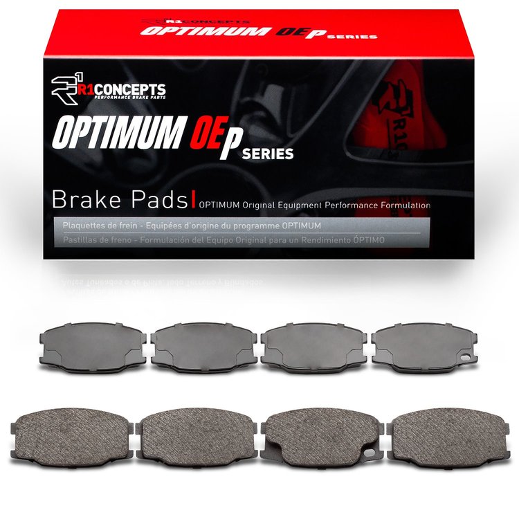 Optimum OE Brake Pads, 1995-2005 Mitsubishi Fuso, Position: Front & Rear