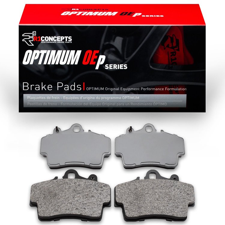 Optimum OE Brake Pads, 1997-2008 Audi/Porsche/Volkswagen, Position: Front