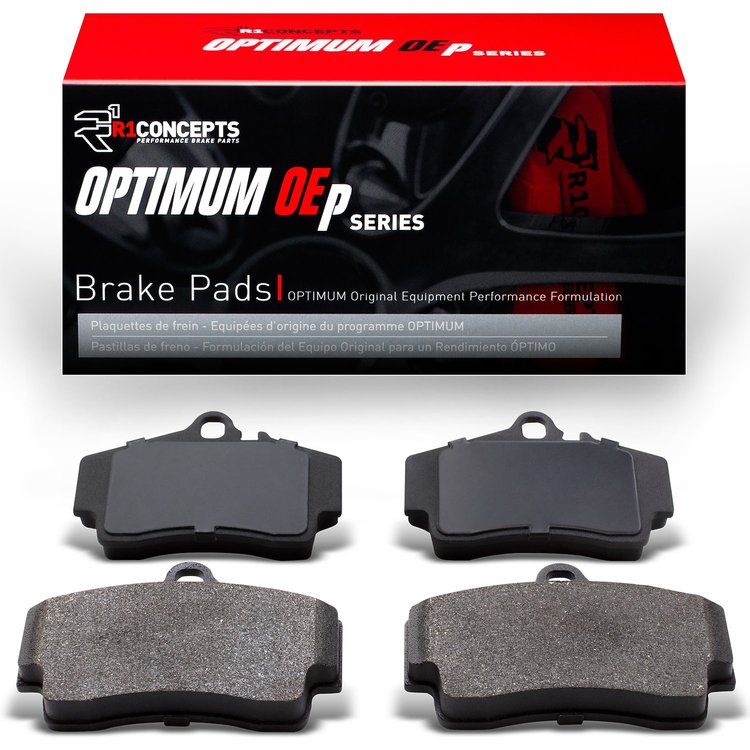 Optimum OE Brake Pads, 1997-2012 Audi/Porsche/Volkswagen, Position: Rear