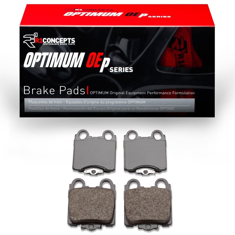Optimum OE Brake Pads, 1998-2010 Lexus/Toyota/Scion, Position: Rear