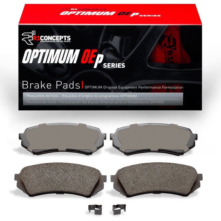 Optimum OE Brake Pads, 1998-2007 Lexus/Toyota/Scion, Position: Rear