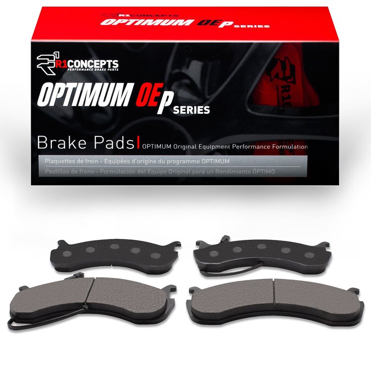 Optimum OE Brake Pads, Fits Select Ford/Lincoln/Mercury/Mazda, Position: Rear