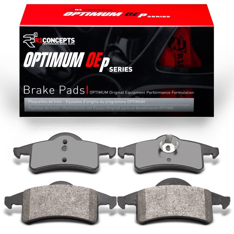 Optimum OE Brake Pads, 1999-2004 Mopar, Position: Rear