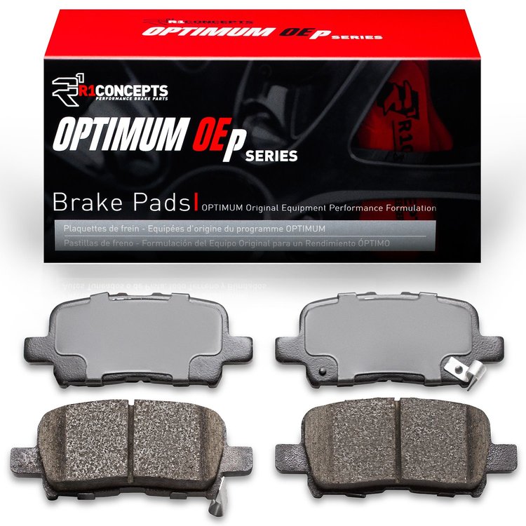 Optimum OE Brake Pads, 2001-2008 Acura/Honda, Position: Rear