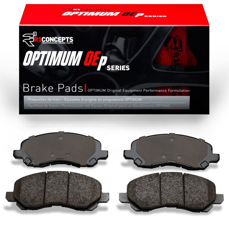Optimum OE Brake Pads, Fits Select Fits Multiple Makes/Models, Position: Front