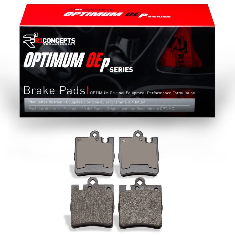 Optimum OE Brake Pads, 1996-2011 Mercedes-Benz, Position: Rear