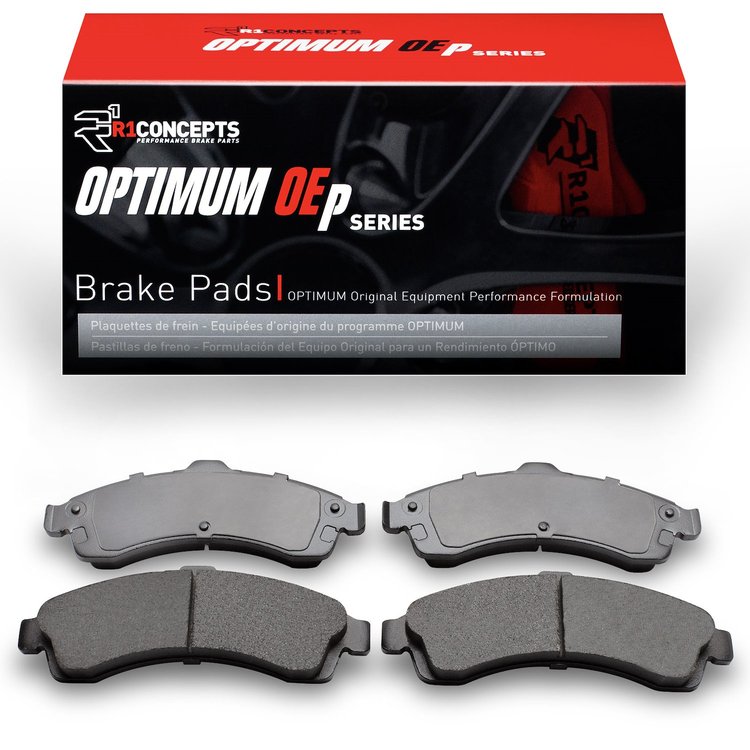 Optimum OE Brake Pads, 2002-2005 GM, Position: Front