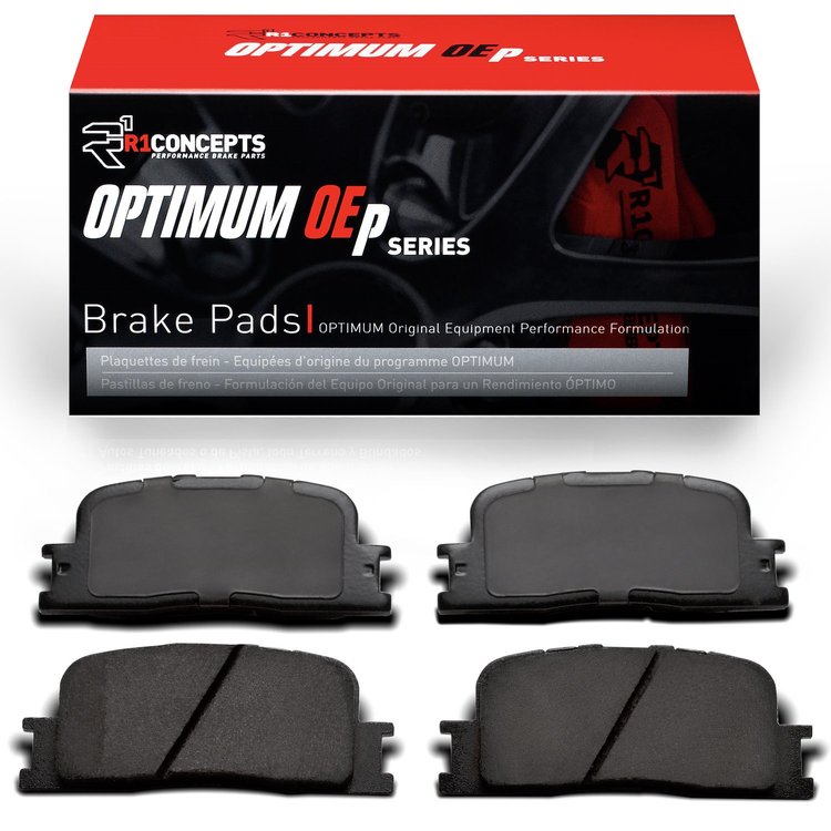 Optimum OE Brake Pads, 2001-2006 Lexus/Toyota/Scion, Position: Rear