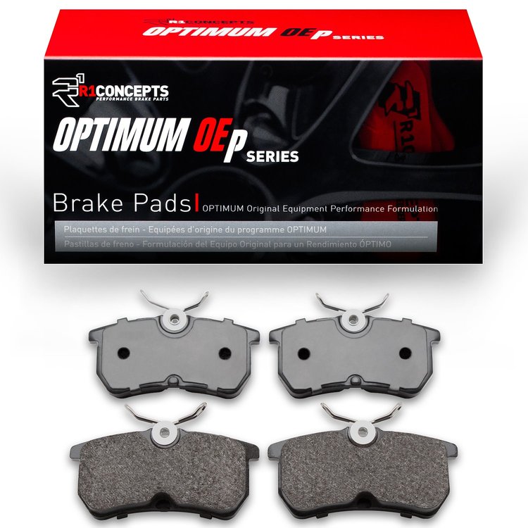 Optimum OE Brake Pads, 2001-2019 Ford/Lincoln/Mercury/Mazda, Position: Rear