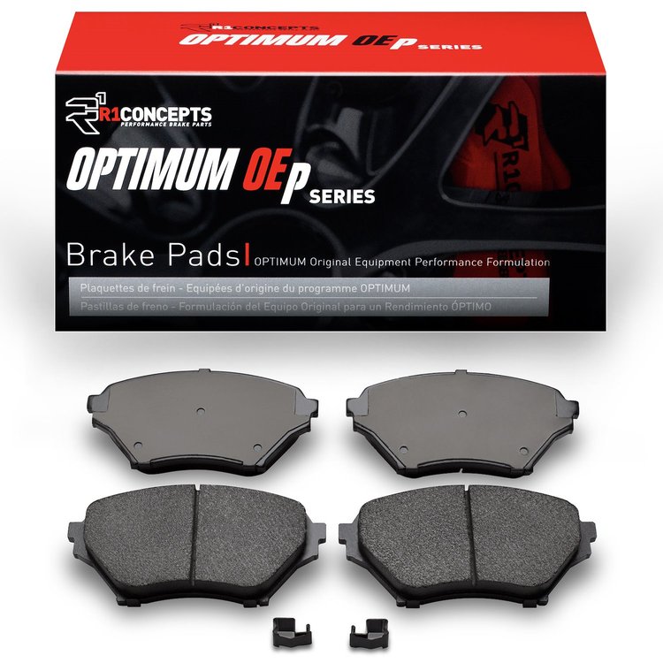 Optimum OE Brake Pads, 2001-2005 Ford/Lincoln/Mercury/Mazda, Position: Front