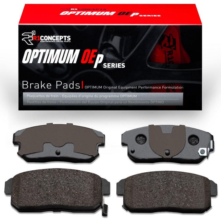 Optimum OE Brake Pads, 2000-2006 Infiniti/Nissan, Position: Rear