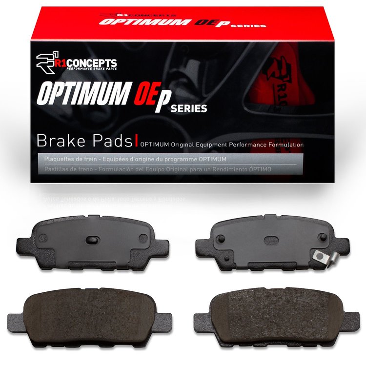 Optimum OE Brake Pads, Fits Select Fits Multiple Makes/Models, Position: Rear