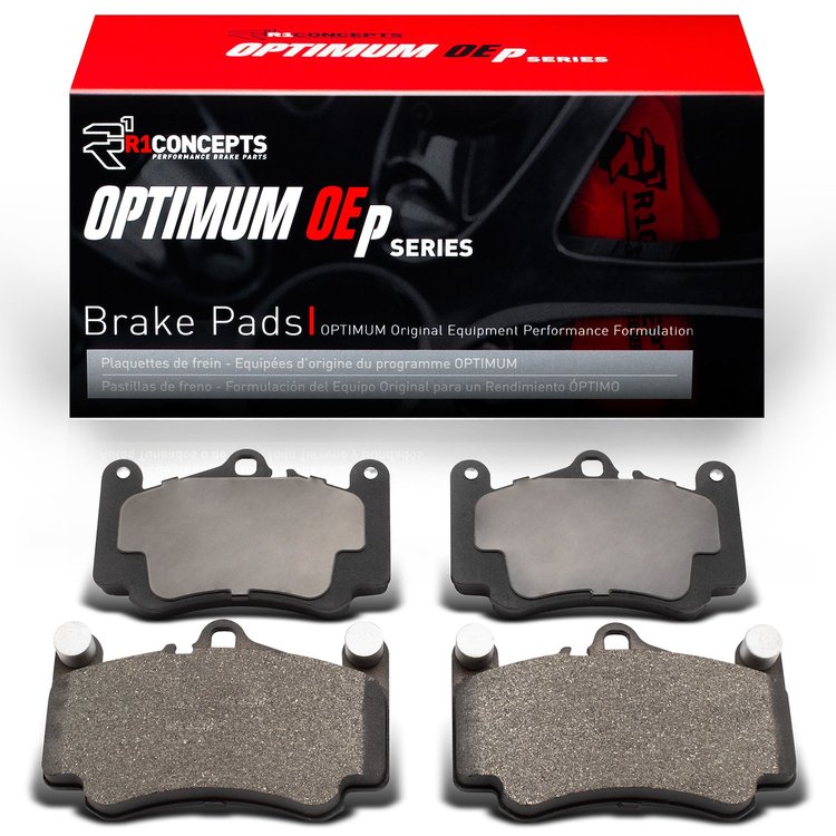 Optimum OE Brake Pads, 1999-2012 Audi/Porsche/Volkswagen, Position: Front