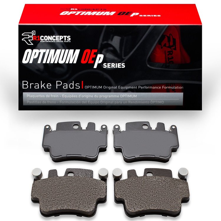 Optimum OE Brake Pads, 1998-2007 Audi/Porsche/Volkswagen, Position: Front & Rear
