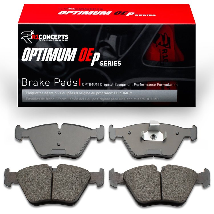Optimum OE Brake Pads, 2004-2010 BMW, Position: Front