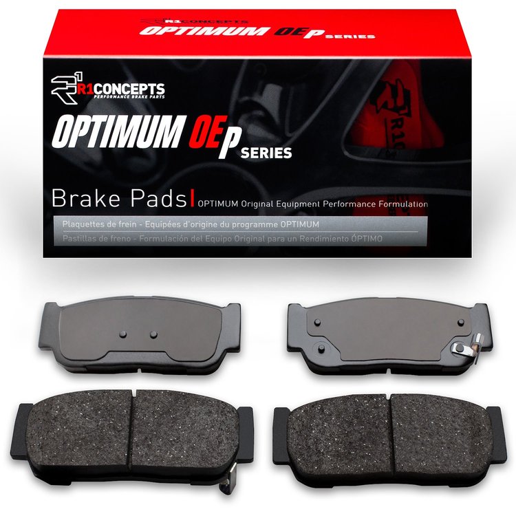 Optimum OE Brake Pads, 2003-2009 Kia/Hyundai/Genesis, Position: Rear