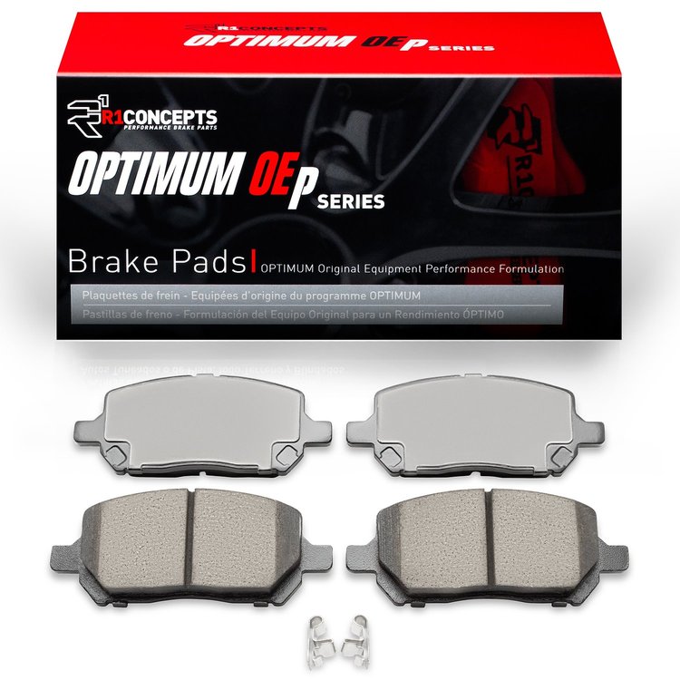 Optimum OE Brake Pads, 2003-2010 GM, Position: Front