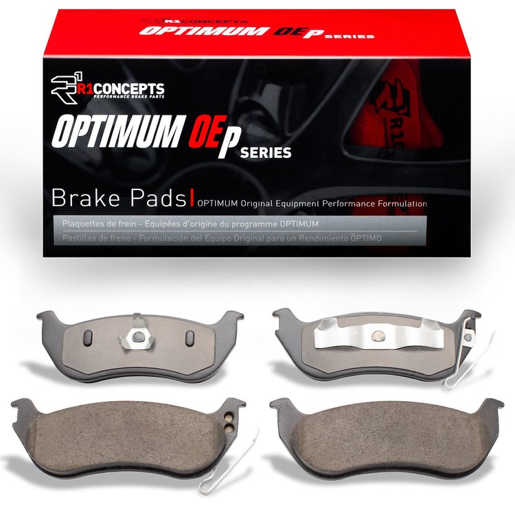 Optimum OE Brake Pads, 2003-2010 Fits Multiple Makes/Models, Position: Rear