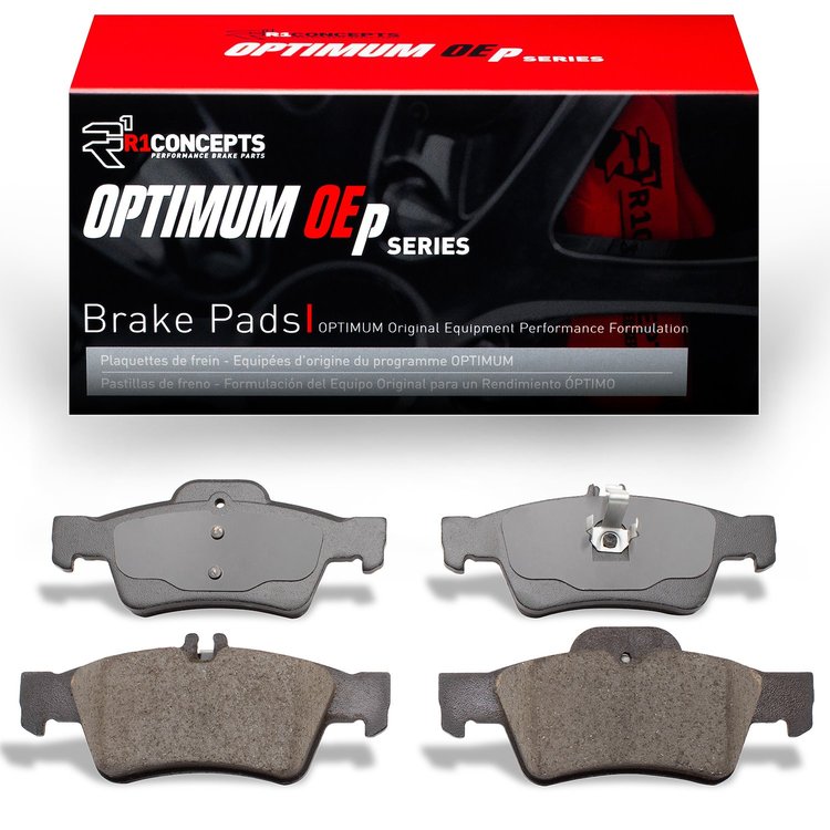 Optimum OE Brake Pads, 2009-2018 Mercedes-Benz, Position: Rear