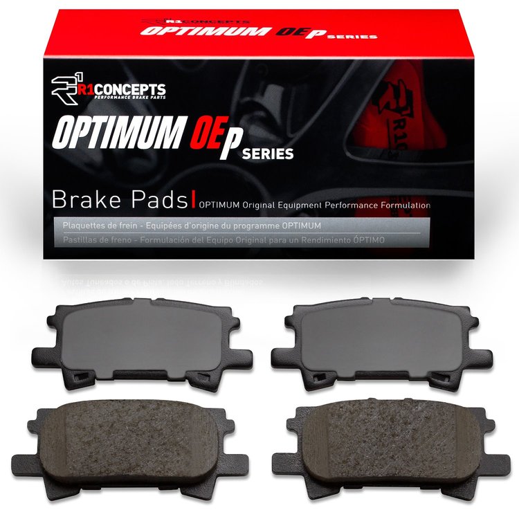 Optimum OE Brake Pads, 2004-2009 Lexus/Toyota/Scion, Position: Rear