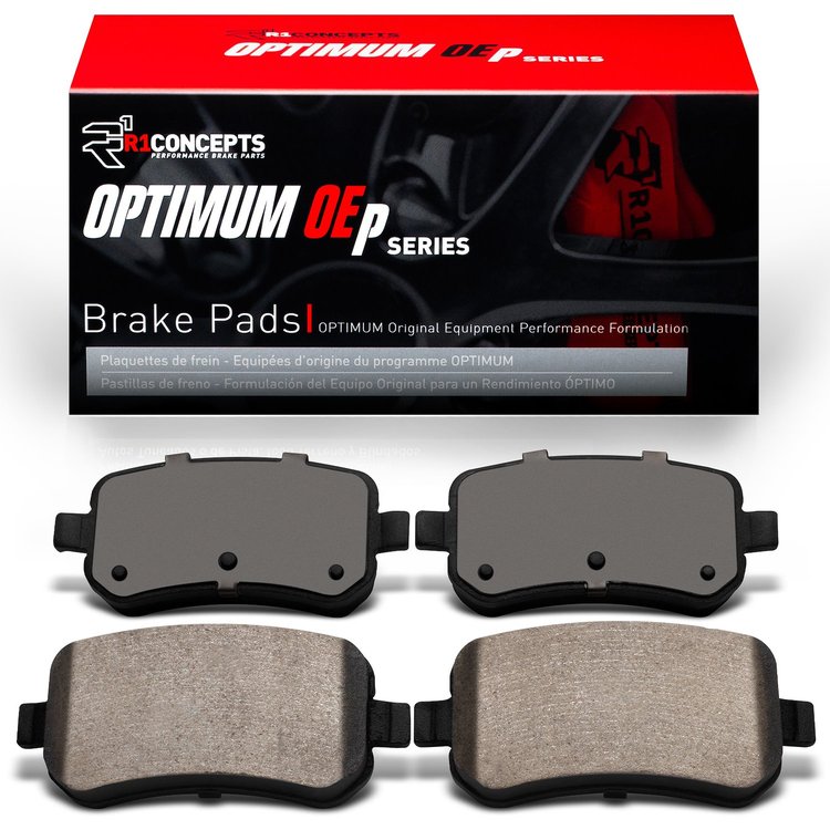 Optimum OE Brake Pads, 2004-2012 Fits Multiple Makes/Models, Position: Rear