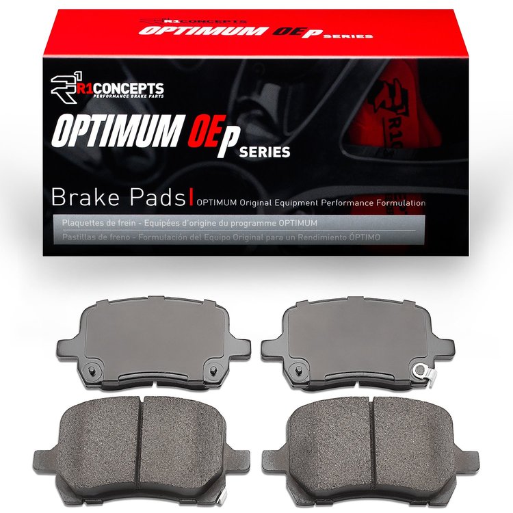 Optimum OE Brake Pads, 2004-2010 GM, Position: Front