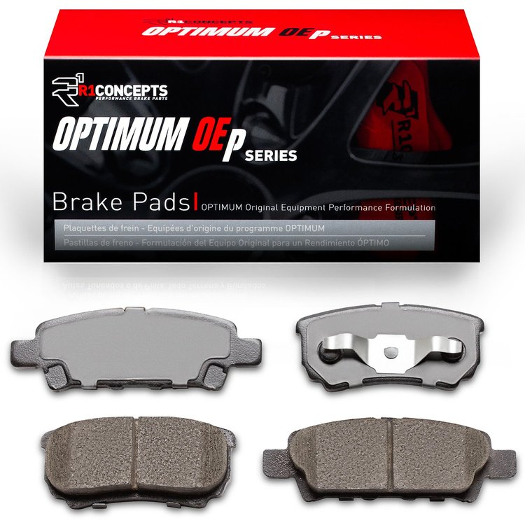 Optimum OE Brake Pads, 2004-2017 Fits Multiple Makes/Models, Position: Rear