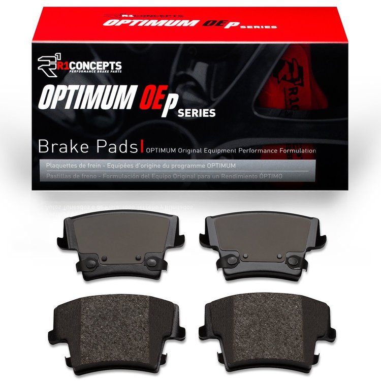 Optimum OE Brake Pads, Fits Select Mopar, Position: Rear