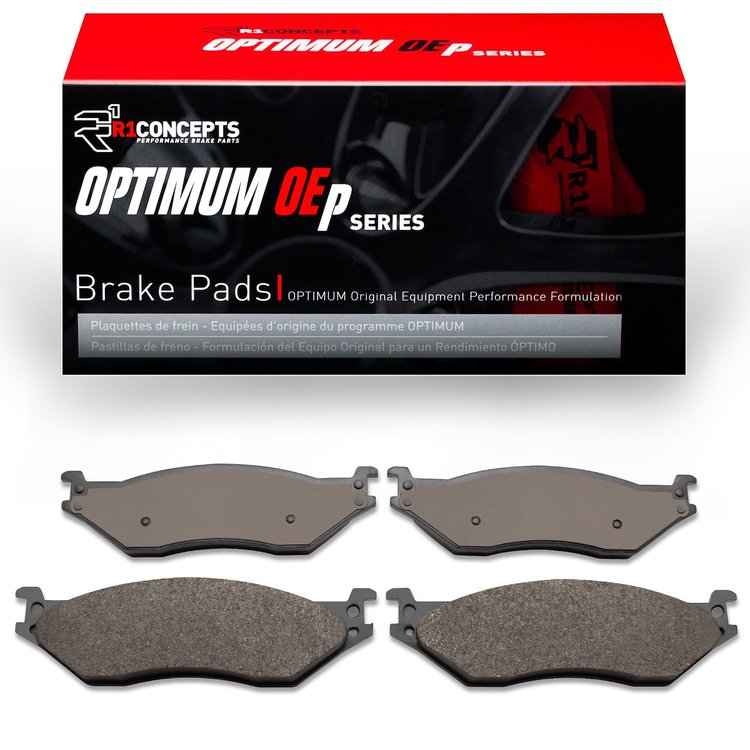 Optimum OE Brake Pads, Fits Select Fits Multiple Makes/Models, Position: Front & Rear