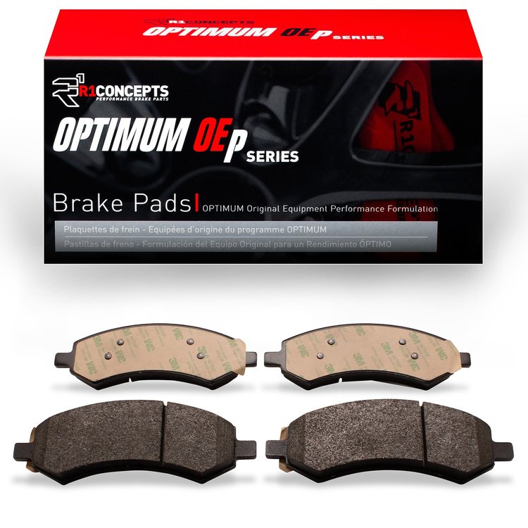 Optimum OE Brake Pads, Fits Select Fits Multiple Makes/Models, Position: Front